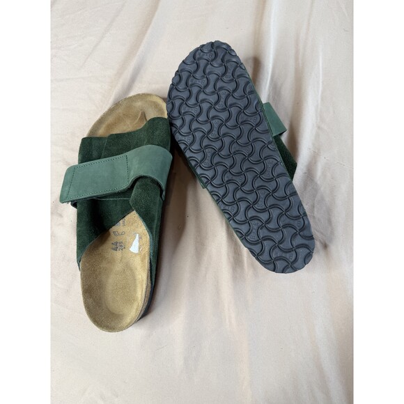 Birkenstock Kyoto Mountain View Green Nubuck Sandals Men\'s EU 44 US 11 main image 9